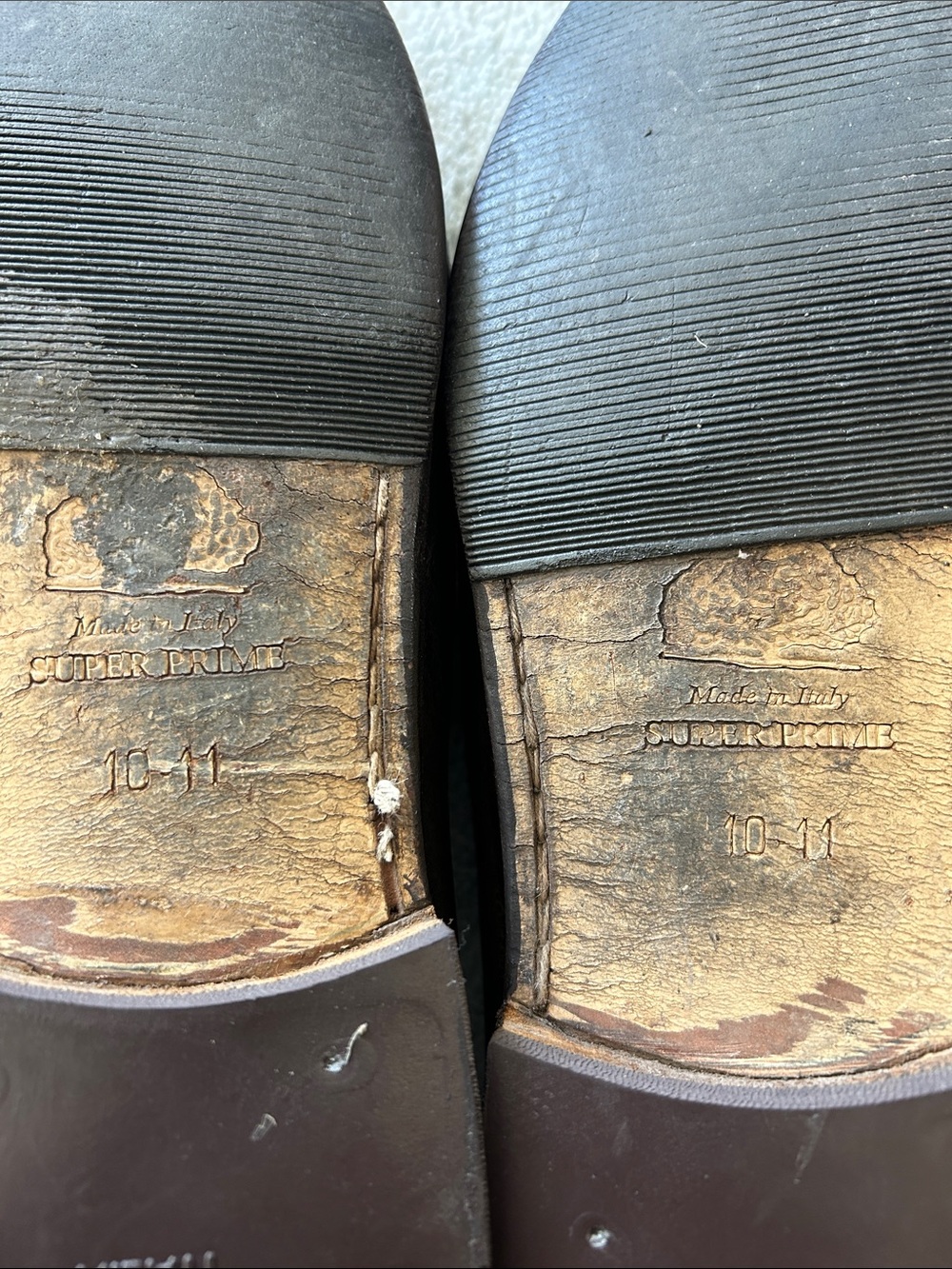 Authentic Gucci Men's Brown Leather Bit Loafers - newly resoled and polished. - Picture 5 of 10